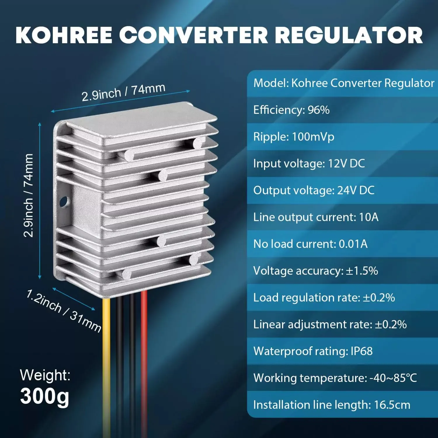 12V to 24V Step Up Converter