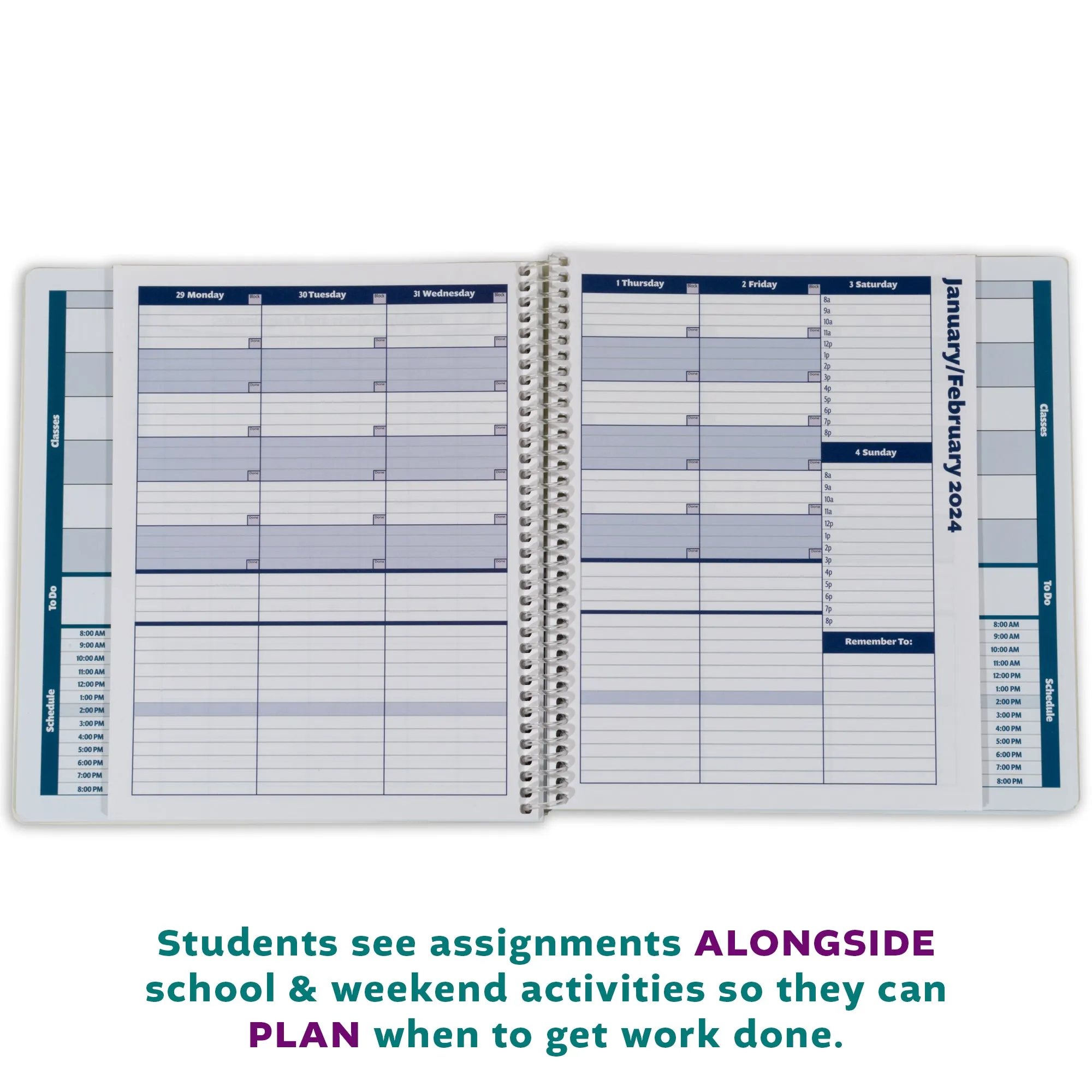 2025-26 Academic Planner: A Tool For Time Management® (8.25x8.5) With All Day Planning