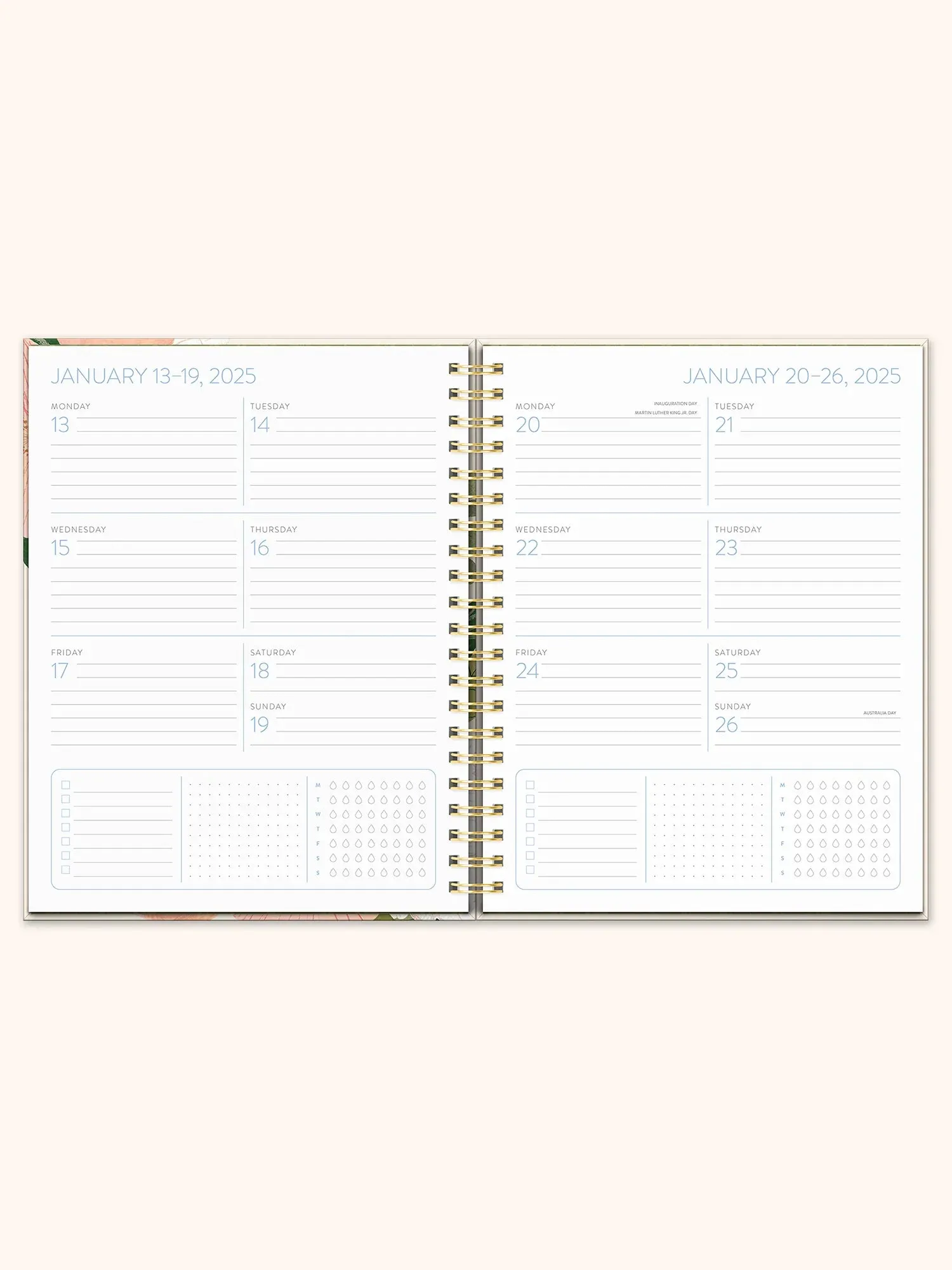 2025 Bella Flora XL Spiral Planner