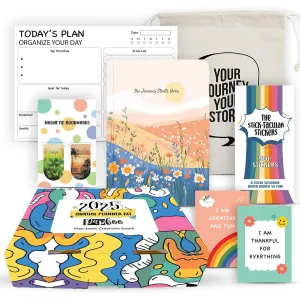 2025 Undated Annual Planner Kit - Journey
