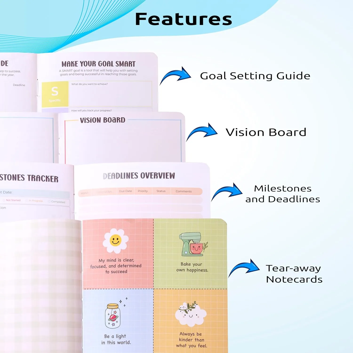 2025 Undated Annual Planner Kit - Journey