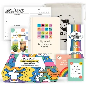 2025 Undated Annual Planner Kit - My Mood