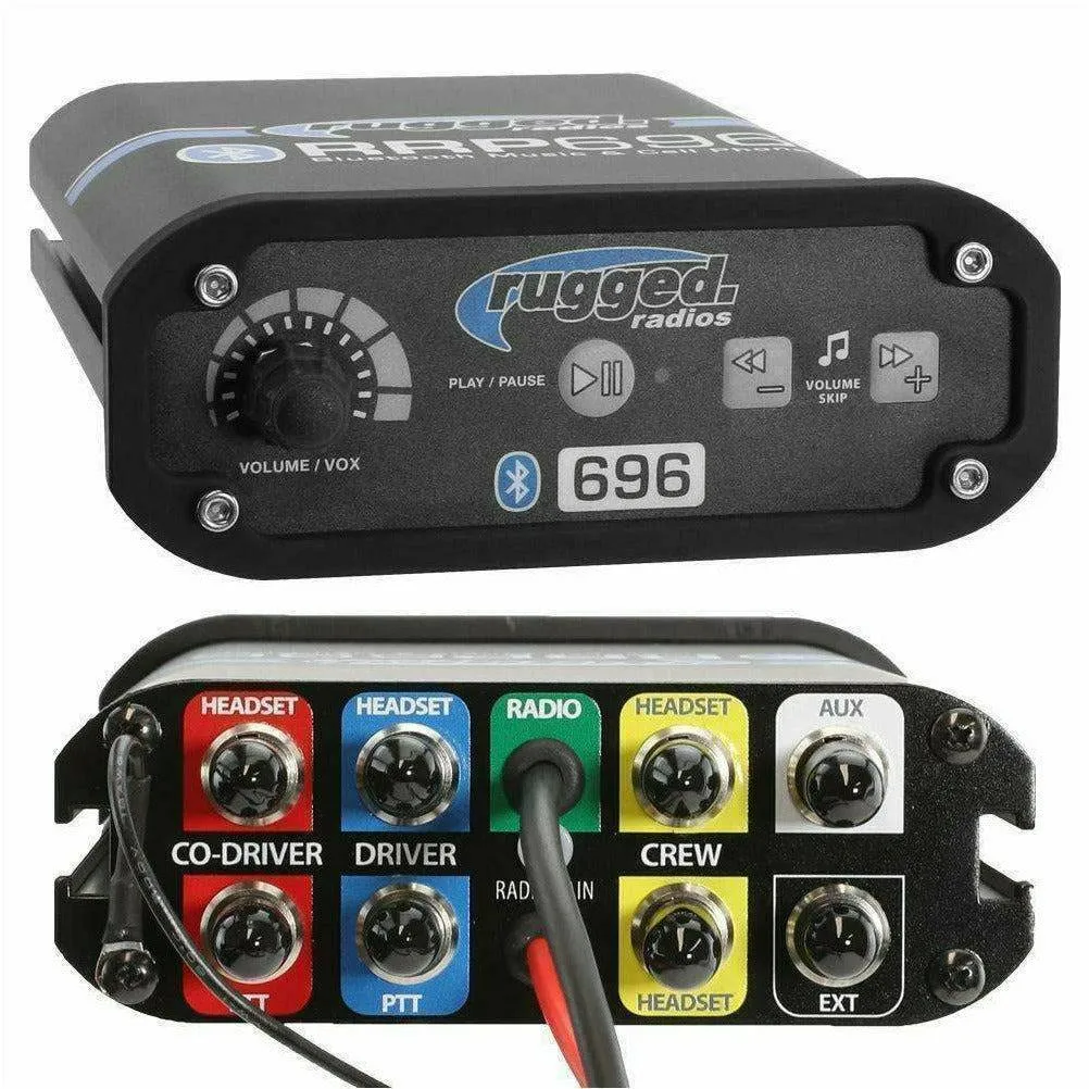 4 Person 696 Complete Communication System with Ultimate Headsets