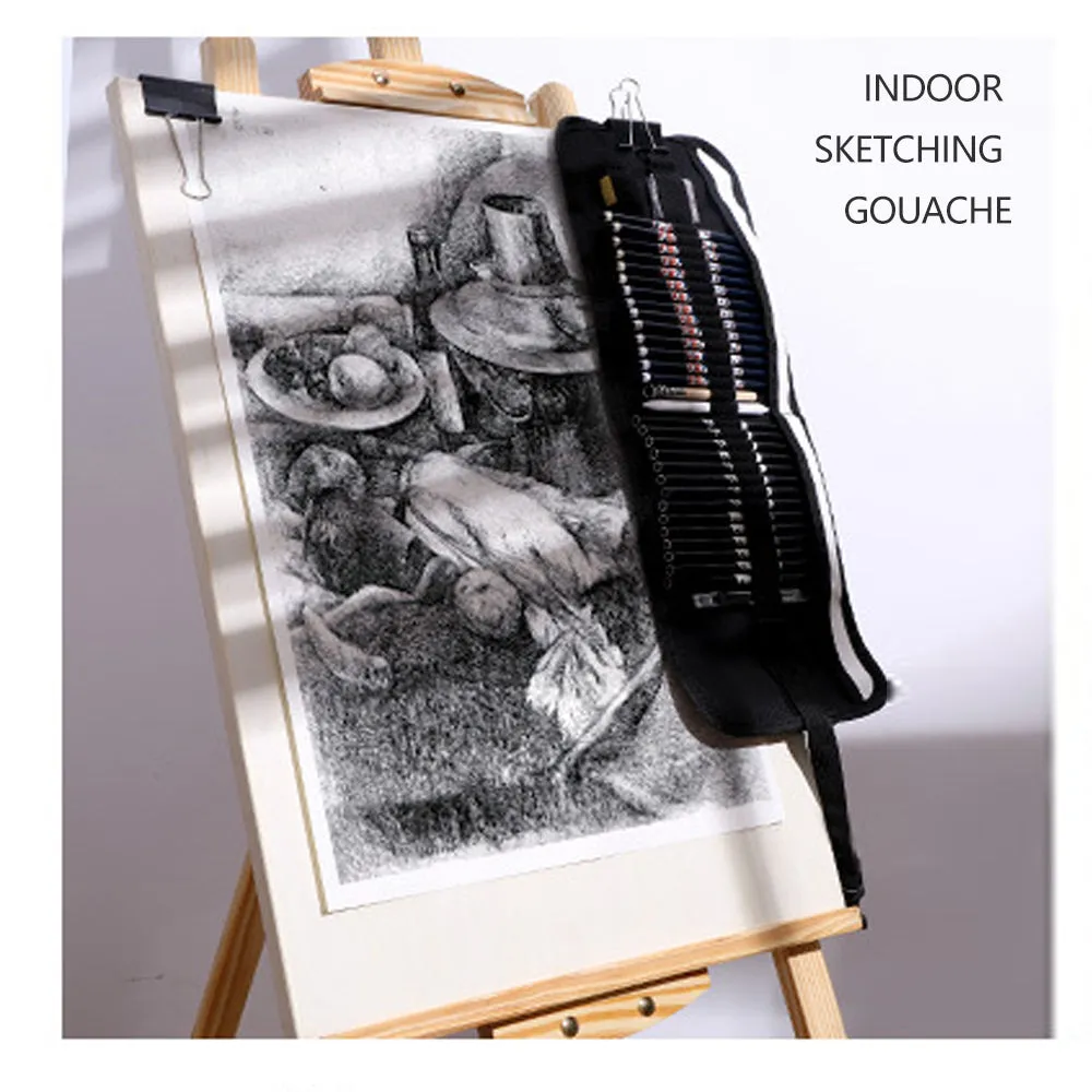 4K Solid Wood Drawing Board Easel | Indoor Painting Table, Sketching Drawing Tool
