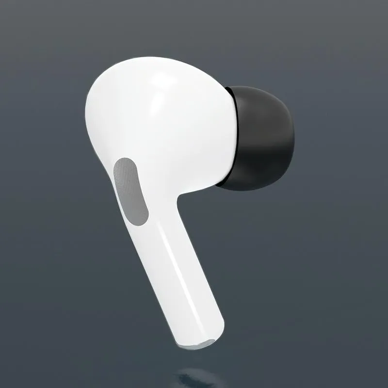 6 Pairs Wireless Earphone Earplugs For Airpods Pro With Storage Box - White