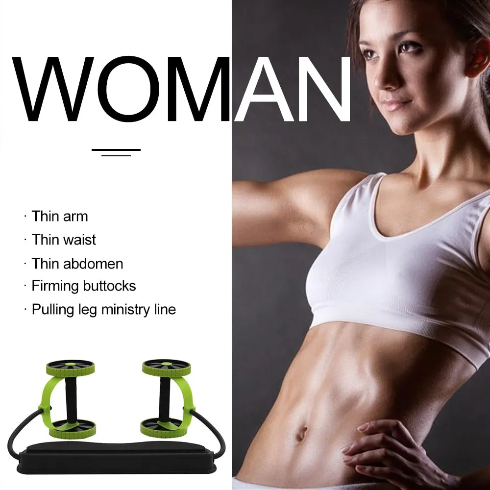 Abdominal Roller Resistance Bands