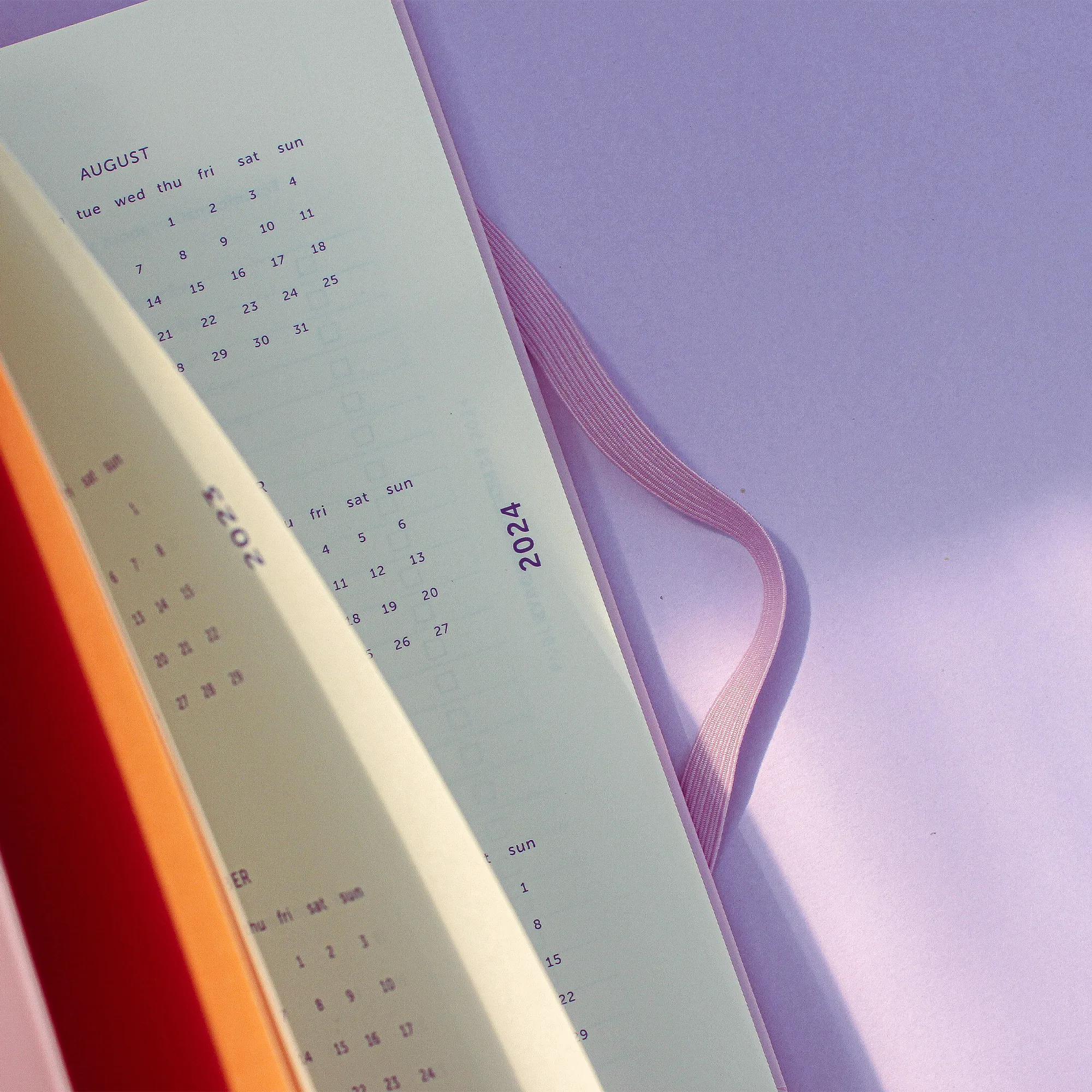 Academic Diary 2023 / 2024 - Lilac