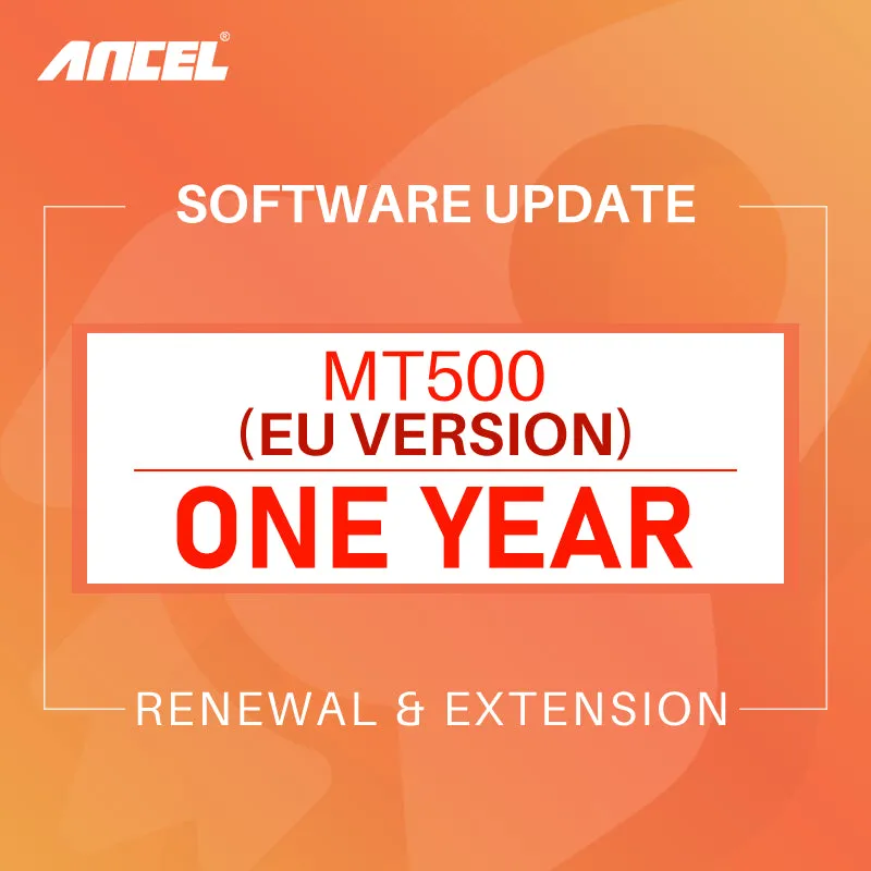 ANCEL Scanner Software Update Subscription