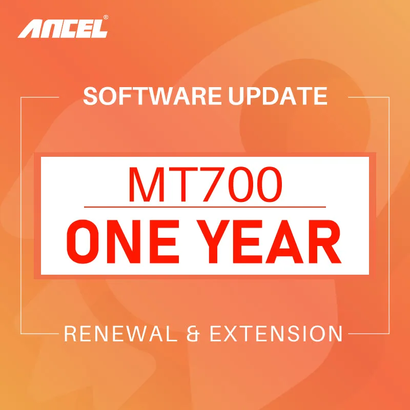 ANCEL Scanner Software Update Subscription