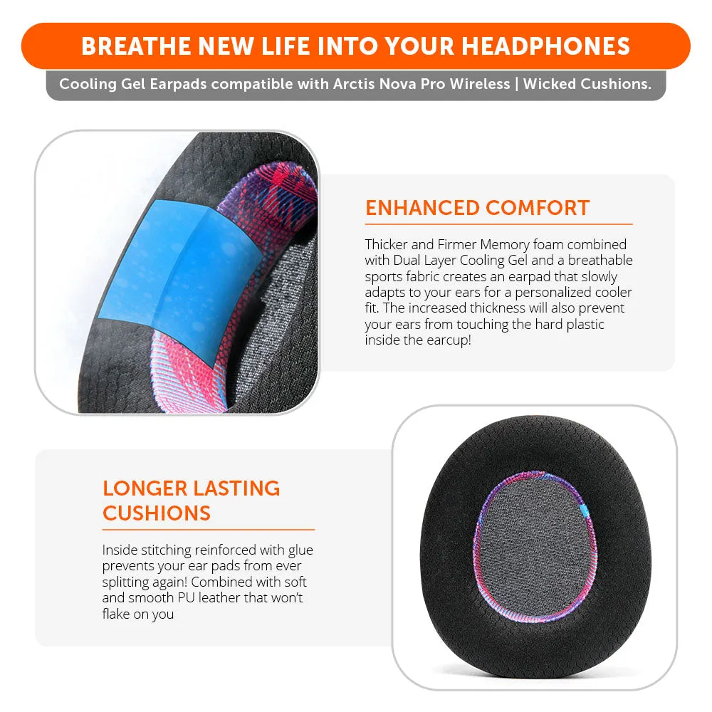 Arctis Nova Pro Wireless Earpads - WC FreeZe Cooling Gel
