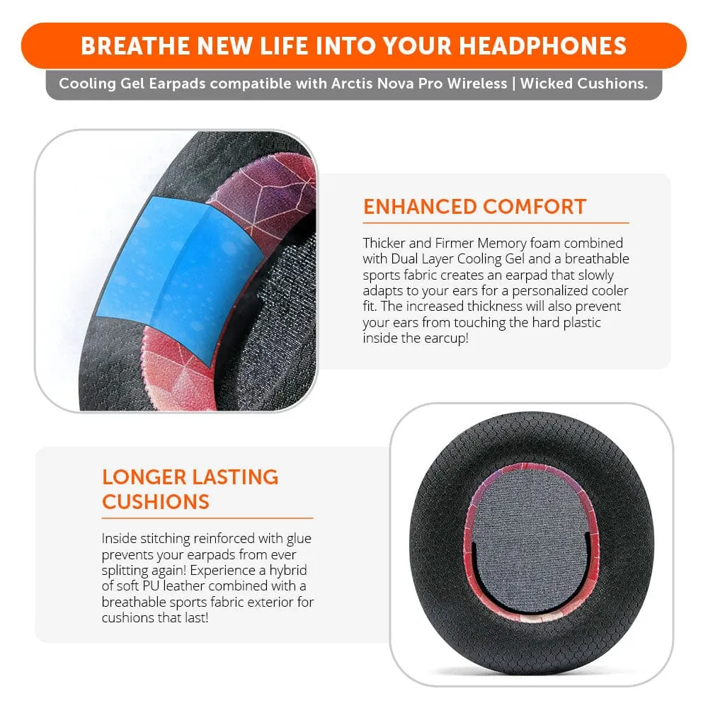 Arctis Nova Pro Wireless Earpads - WC FreeZe Cooling Gel