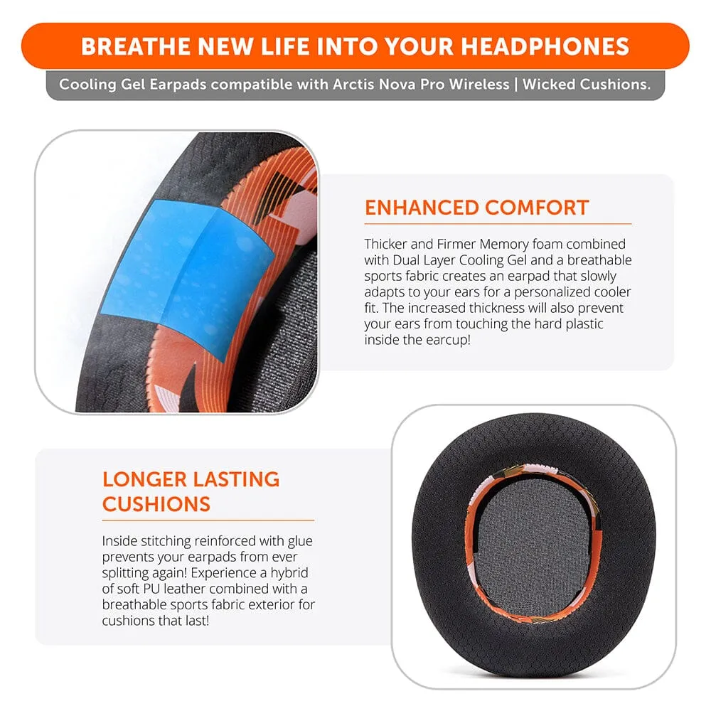 Arctis Nova Pro Wireless Earpads - WC FreeZe Cooling Gel