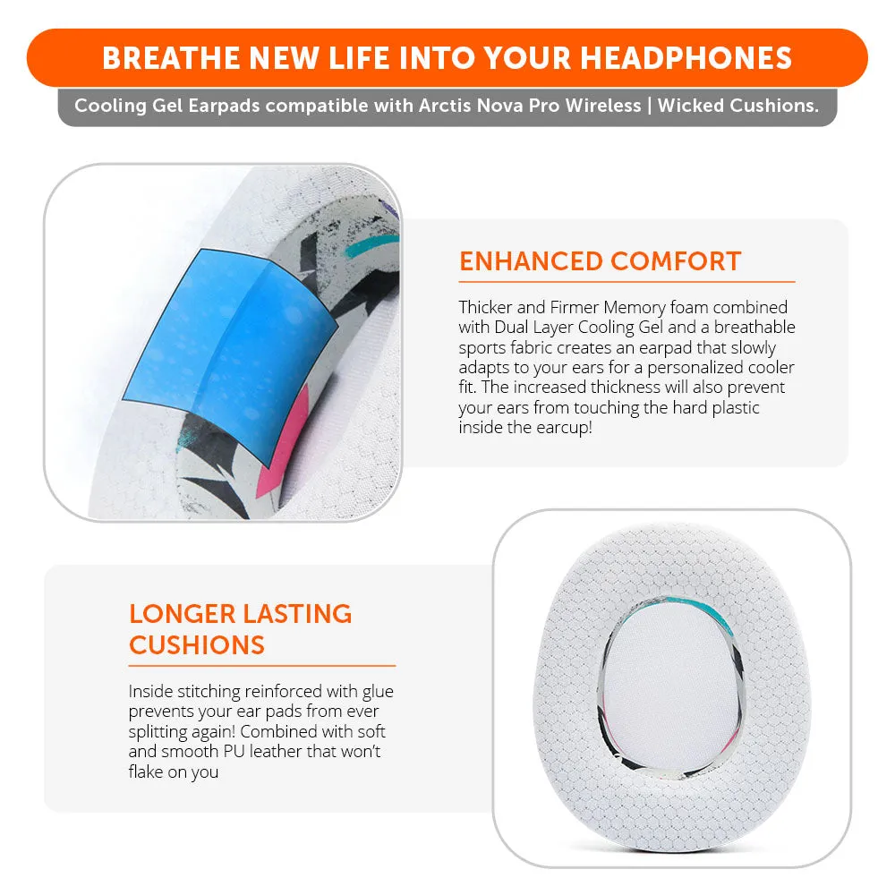 Arctis Nova Pro Wireless Earpads - WC FreeZe Cooling Gel