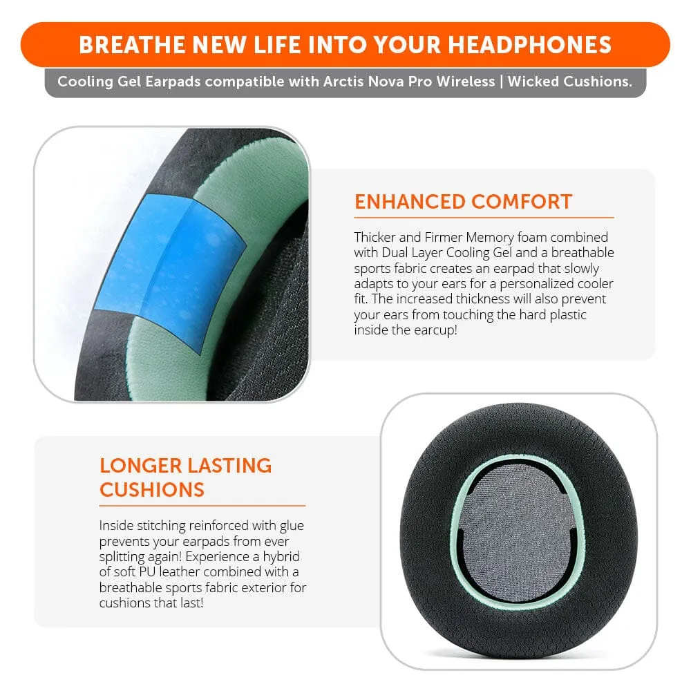 Arctis Nova Pro Wireless Earpads - WC FreeZe Cooling Gel