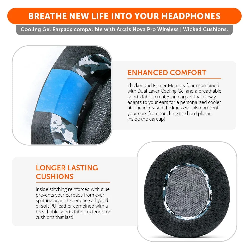 Arctis Nova Pro Wireless Earpads - WC FreeZe Cooling Gel