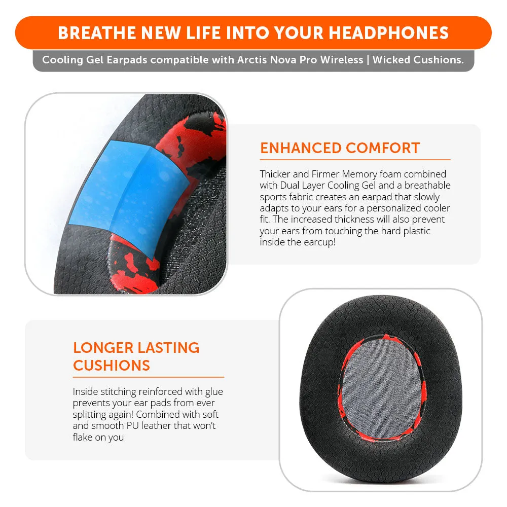 Arctis Nova Pro Wireless Earpads - WC FreeZe Cooling Gel