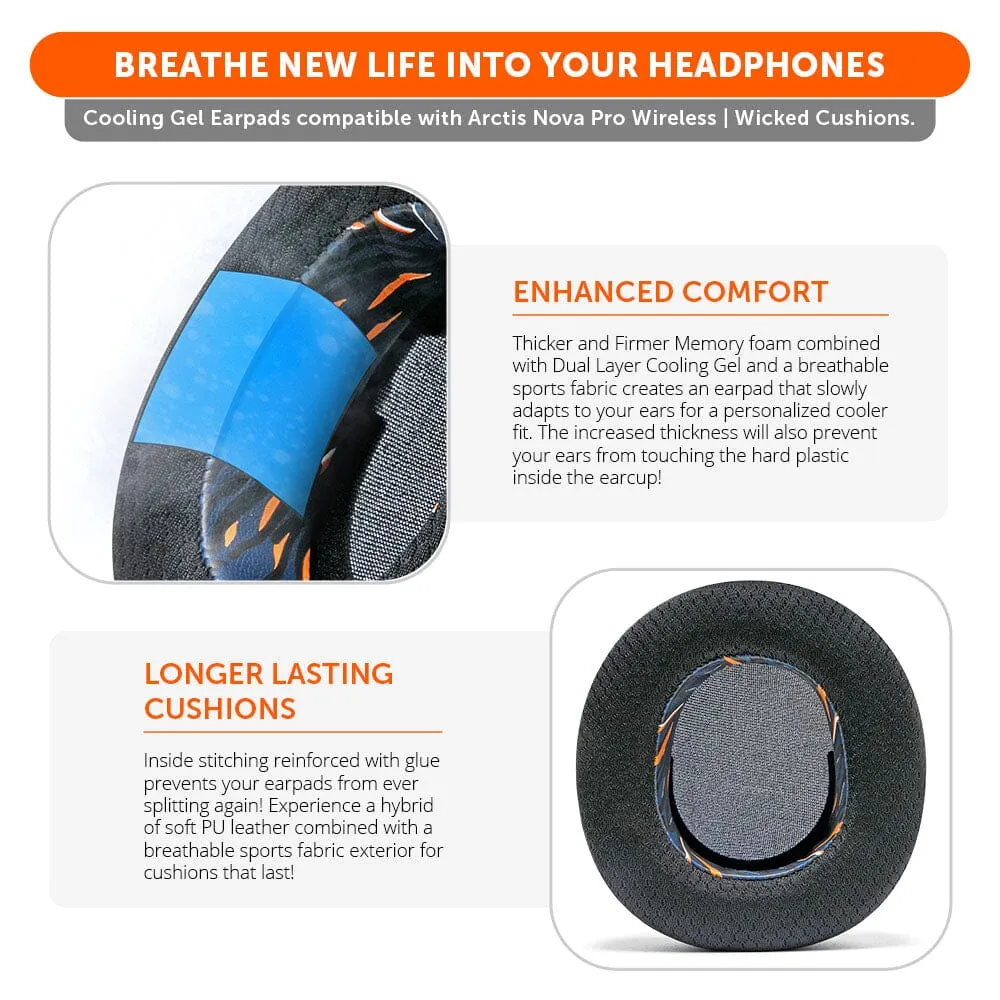 Arctis Nova Pro Wireless Earpads - WC FreeZe Cooling Gel