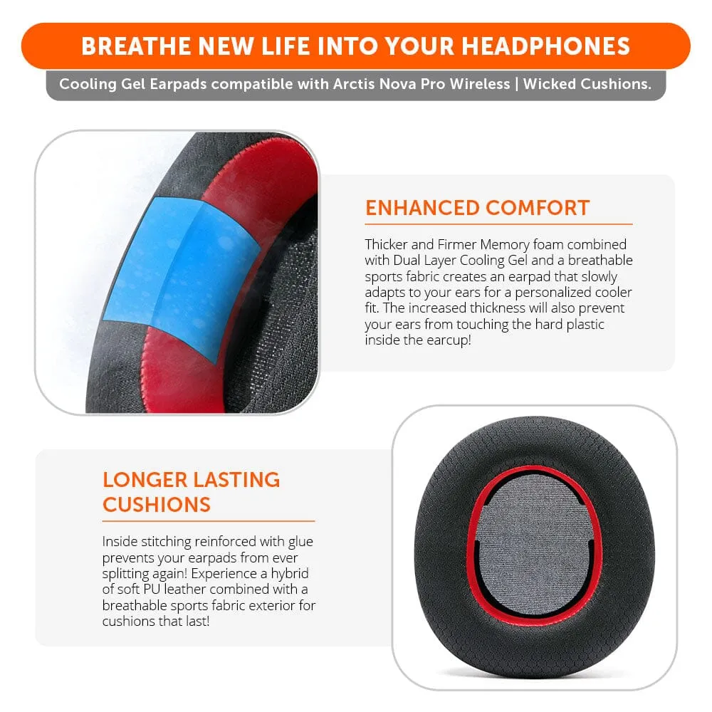 Arctis Nova Pro Wireless Earpads - WC FreeZe Cooling Gel