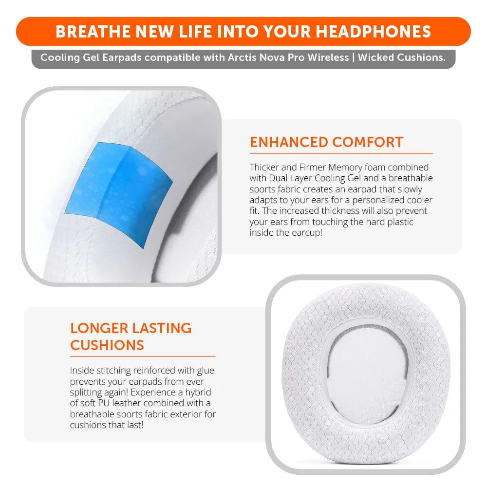 Arctis Nova Pro Wireless Earpads - WC FreeZe Cooling Gel