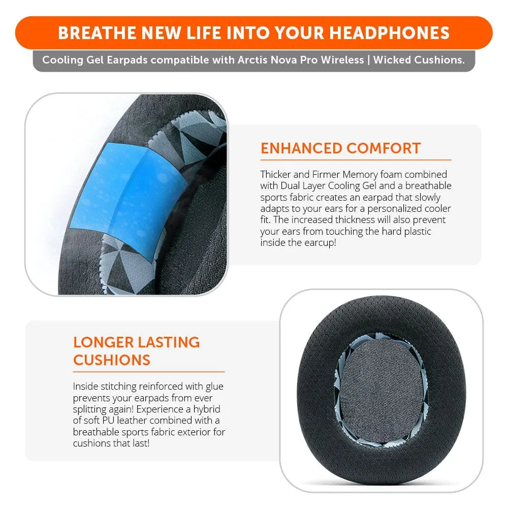 Arctis Nova Pro Wireless Earpads - WC FreeZe Cooling Gel