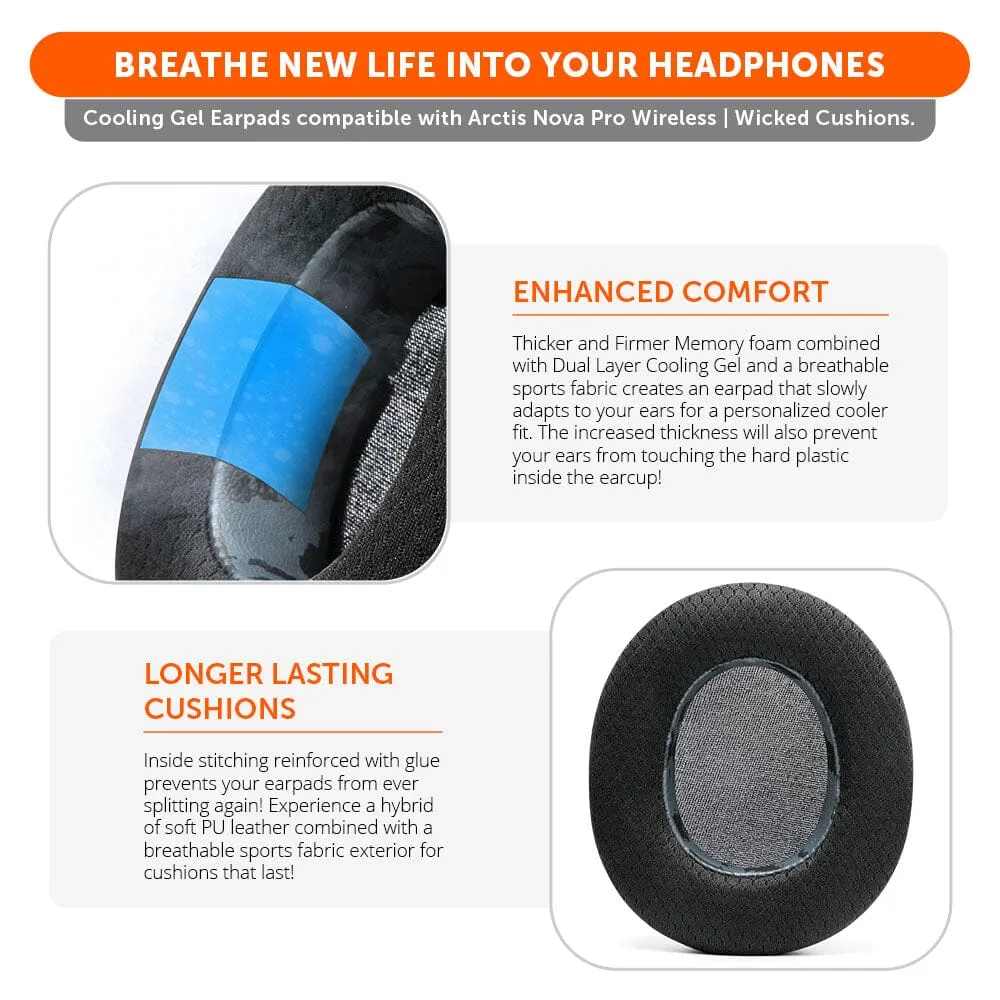 Arctis Nova Pro Wireless Earpads - WC FreeZe Cooling Gel