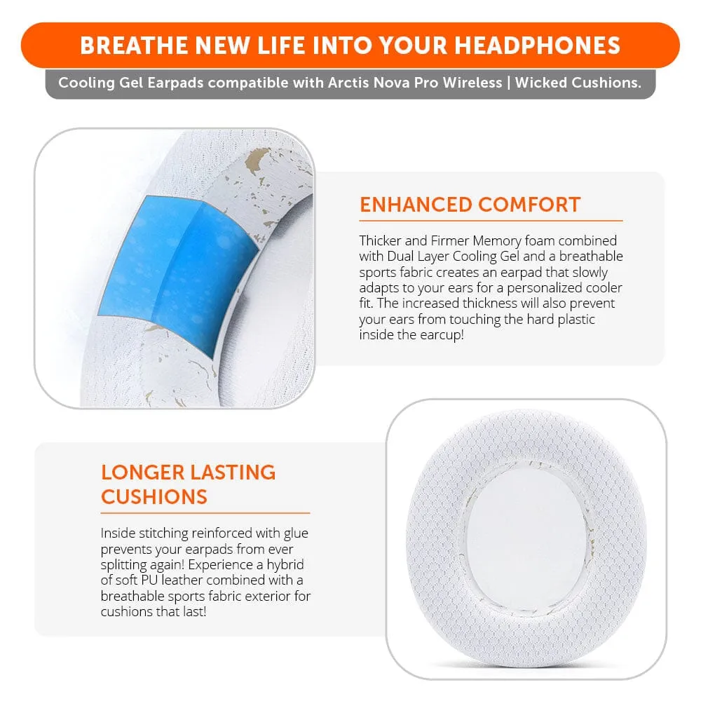 Arctis Nova Pro Wireless Earpads - WC FreeZe Cooling Gel