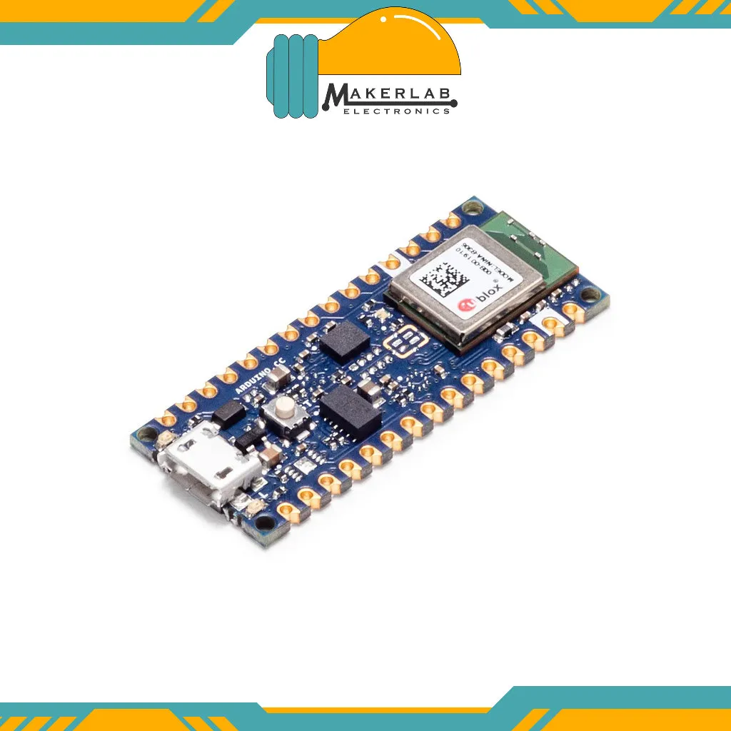 Arduino Nano 33 BLE nRF52840 Microcontroller Module | Arduino Nano 33 BLE Sense REV2 with Bluetooth