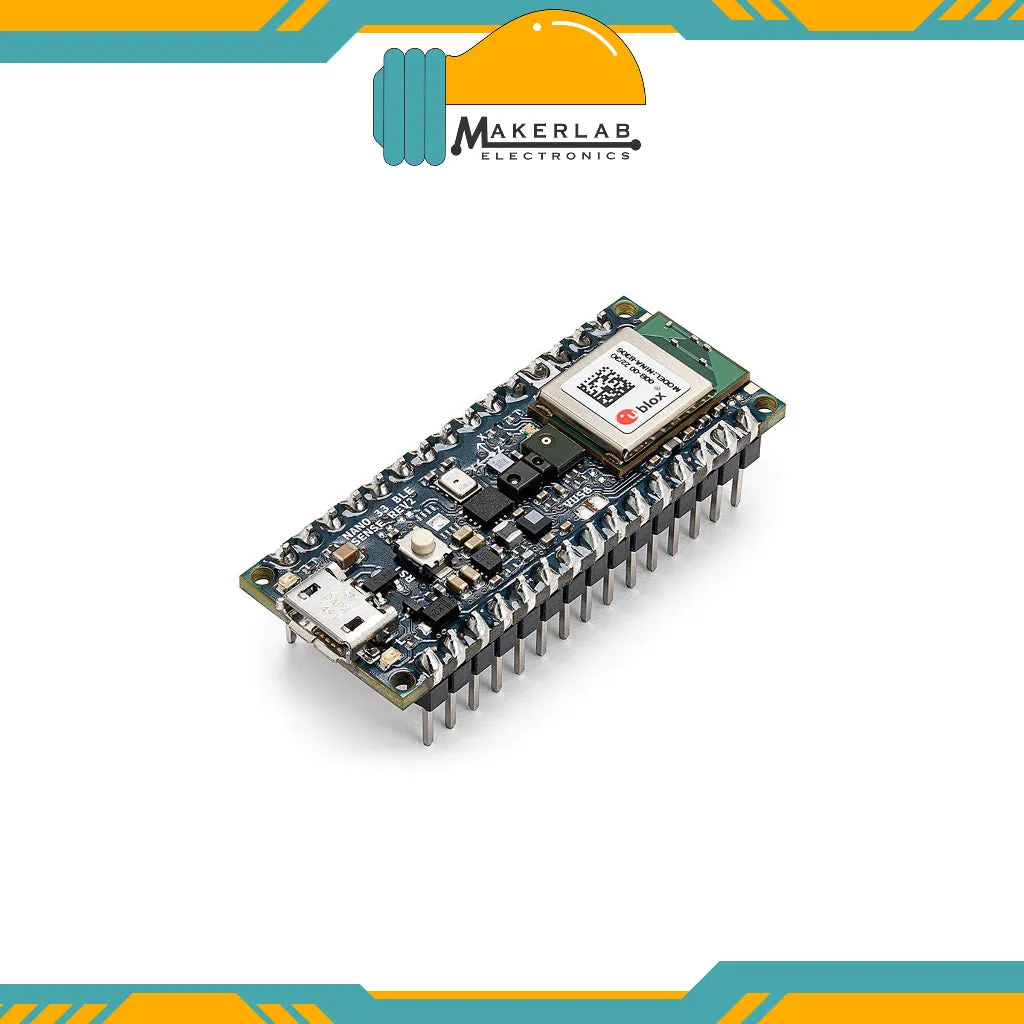 Arduino Nano 33 BLE nRF52840 Microcontroller Module | Arduino Nano 33 BLE Sense REV2 with Bluetooth