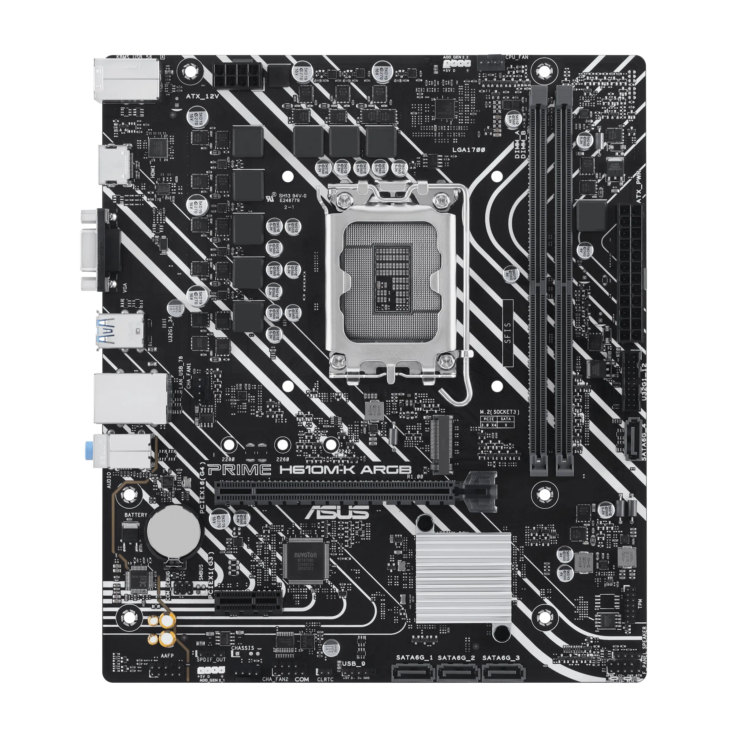Asus Mainboard Prime H610m-K - Micro Atx - Lga 1700 - Intel H610m-K