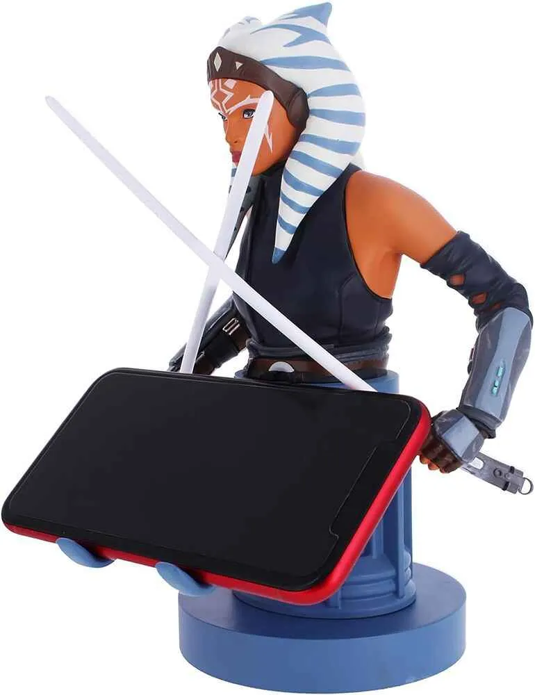 Cable Guys - Star Wars Mandalorian Ahsoka Tano Mobile Phone and Controller Holder/Charger