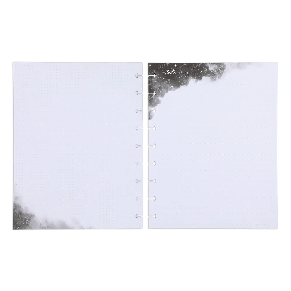Celestial Elegance - Dotted Lined Classic Filler Paper - 40 Sheets