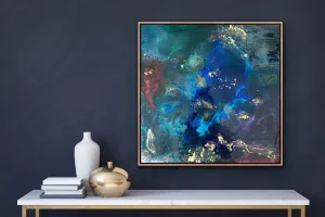 Christmas in Heaven Original Painting-SOLD