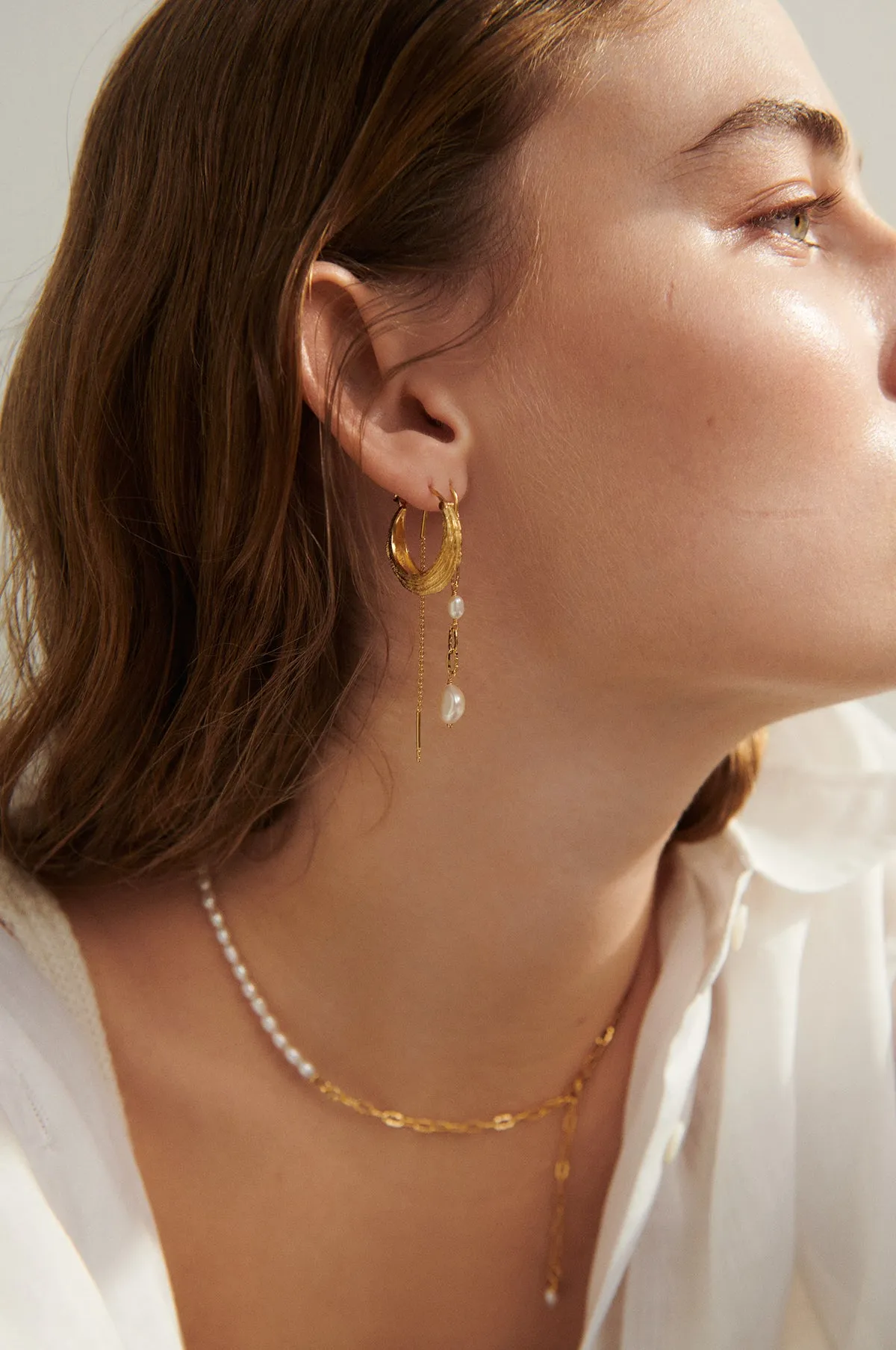 Coastline Gold Earrings