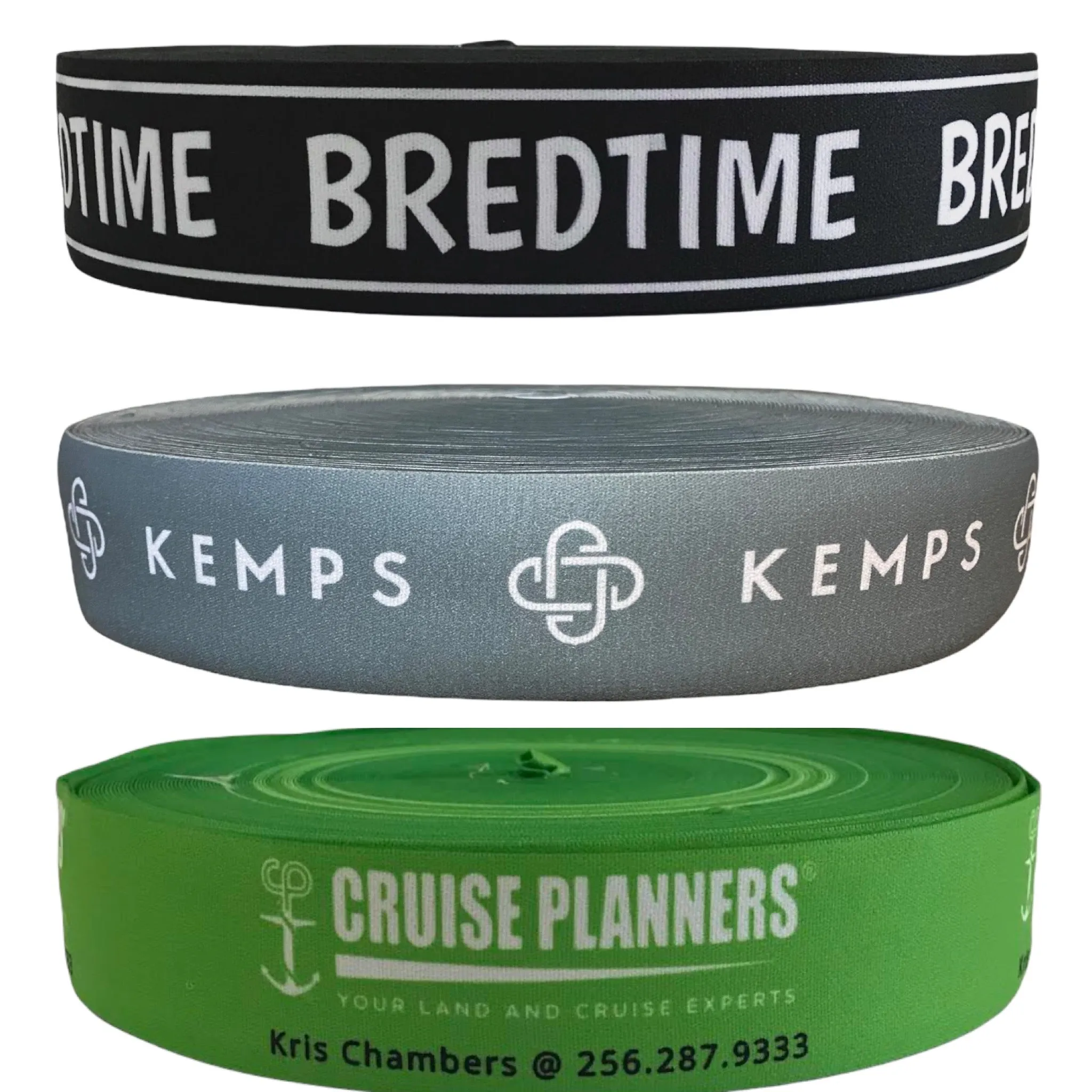 Custom Printed Garment Elastic