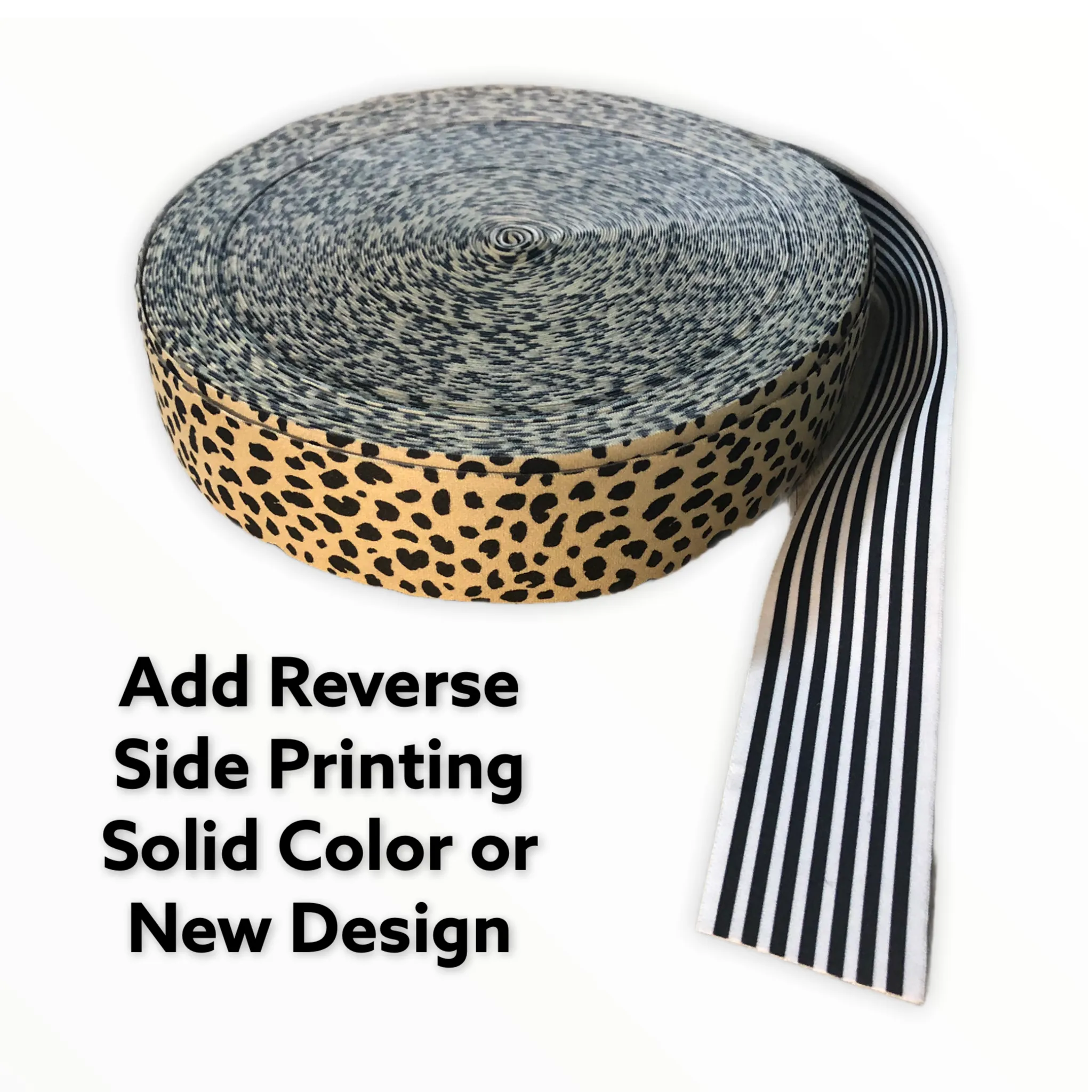 Custom Printed Garment Elastic