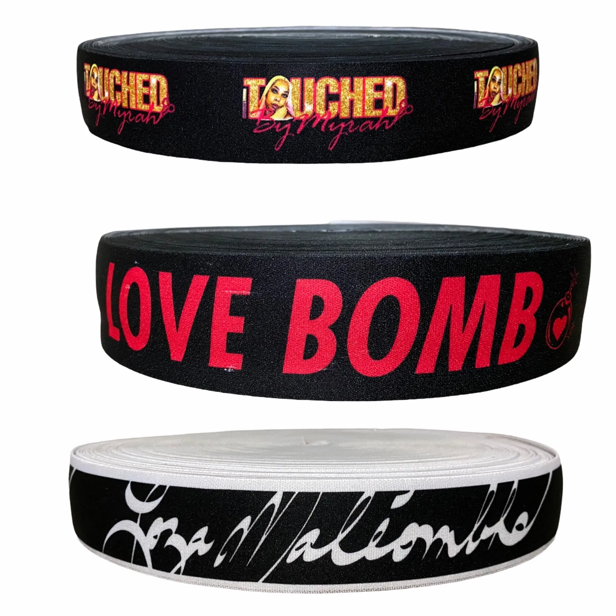 Custom Printed Garment Elastic