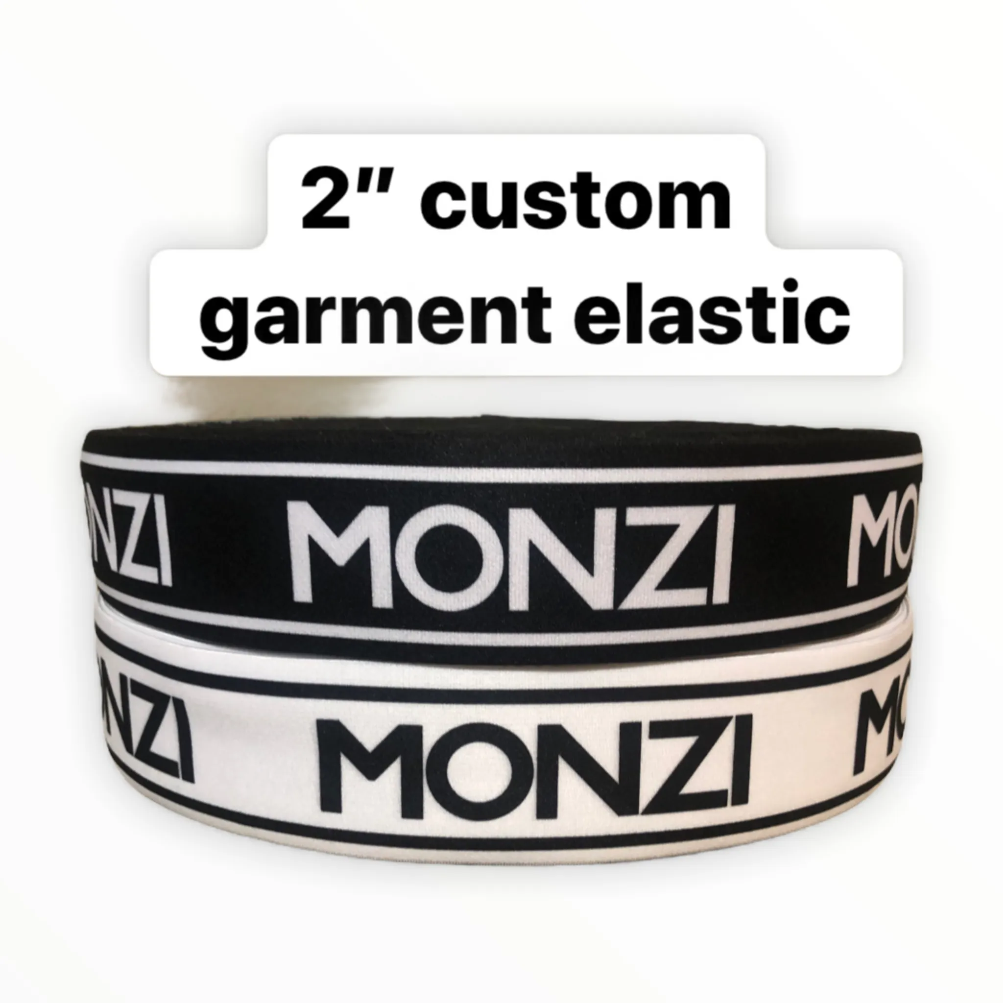 Custom Printed Garment Elastic