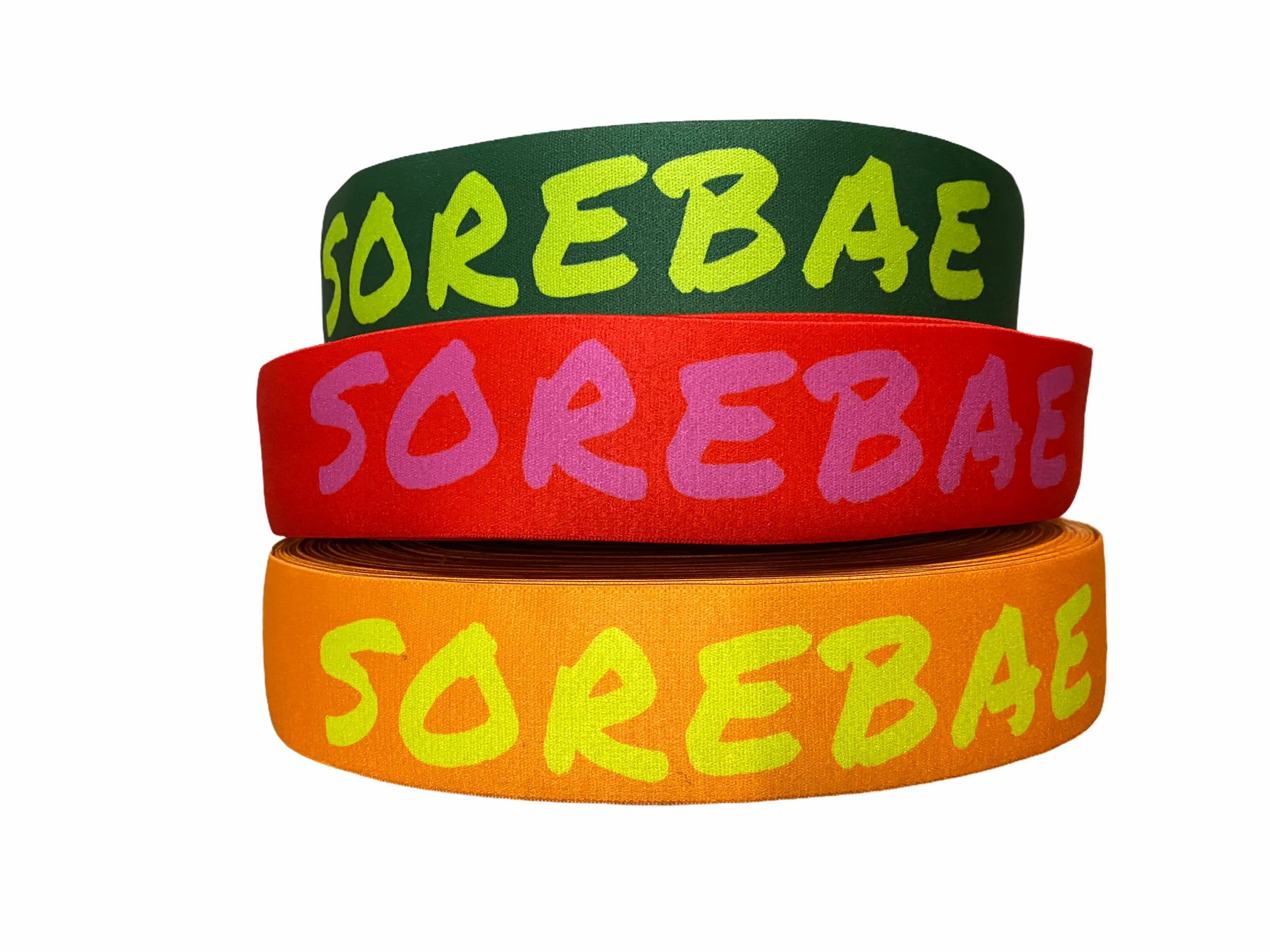Custom Printed Garment Elastic