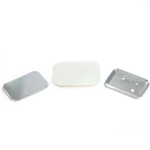 Customizable Rectangle Magnet Button – 2" x 3"