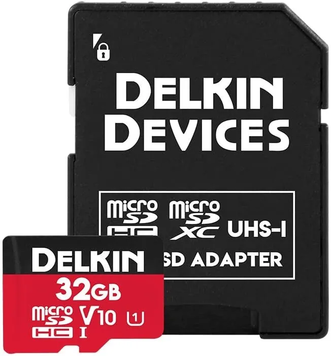 Delkin Devices Action Camera & Drone Rugged 32GB Memory Card