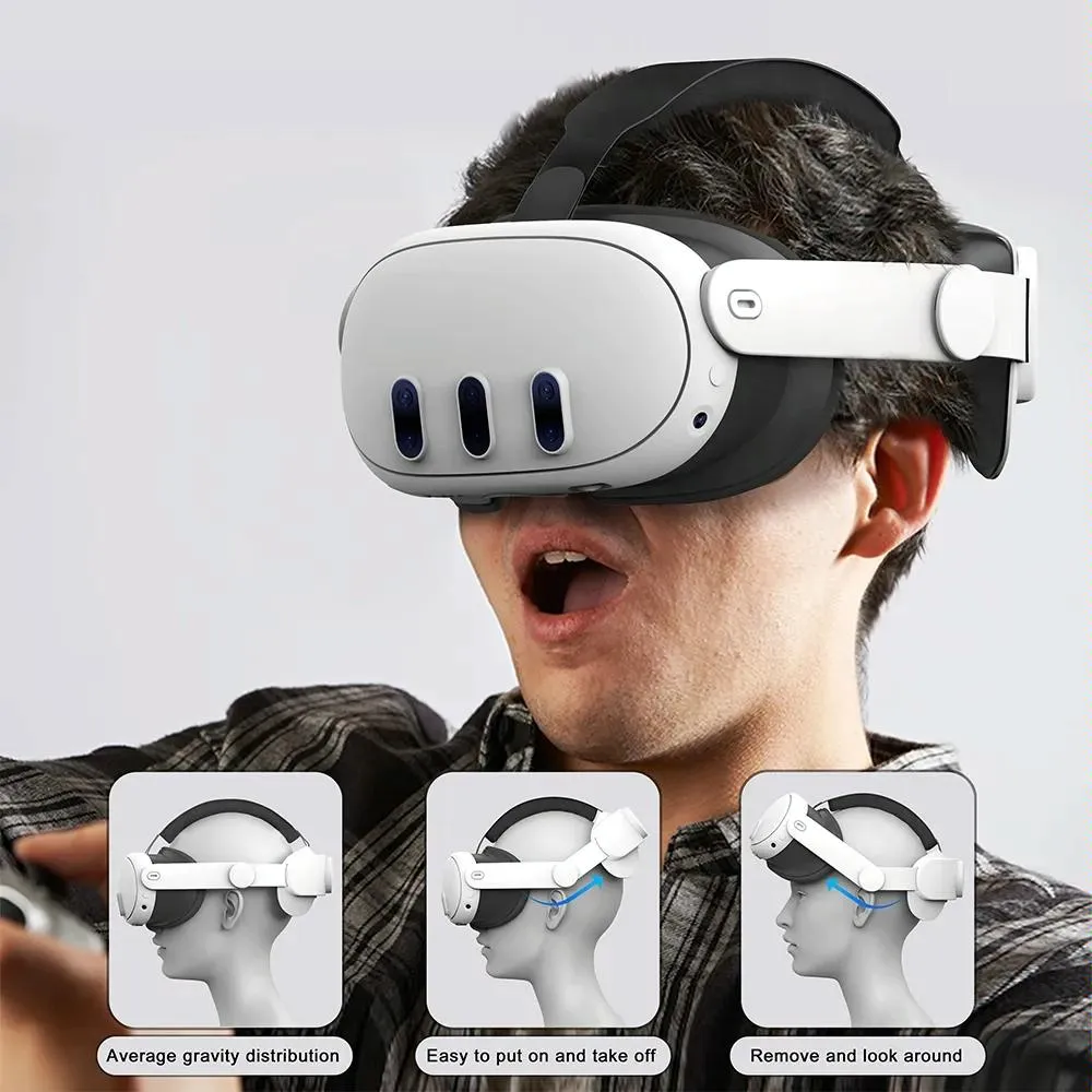 Elite Vr Headset Strap for Meta Quest 3 - Adjustable
