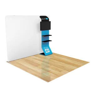 FastZip™ Waterfall Shelving w/ Media Mount Add-on