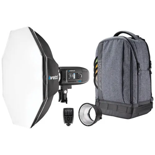 FJ400 Strobe 1-Light Backpack Kit with FJ-X3 M Universal Wireless Trigger (US-CA Plug)