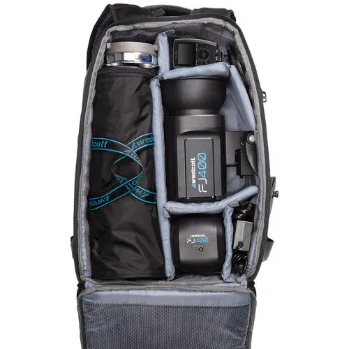 FJ400 Strobe 1-Light Backpack Kit with FJ-X3 M Universal Wireless Trigger (US-CA Plug)