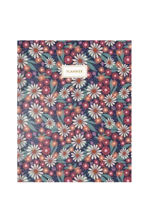 Flower Power Hardbound Undated Planner