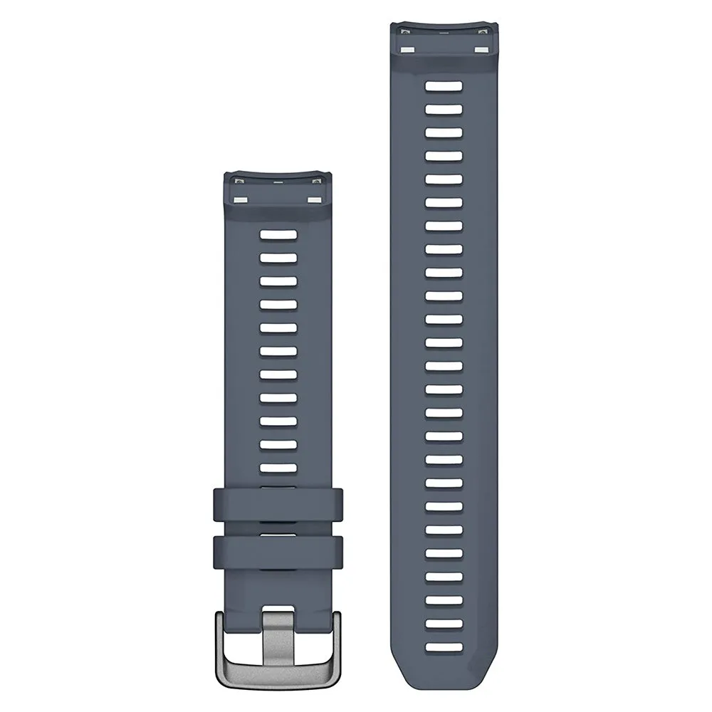 Garmin Blue Granite 22mm Mavericks Silicone Watch Band - 010-13105-05