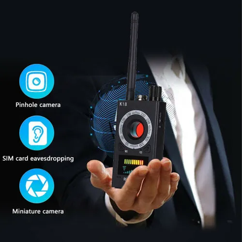 GPS Tracker Finder with RF Detection – Hidden Camera Protection