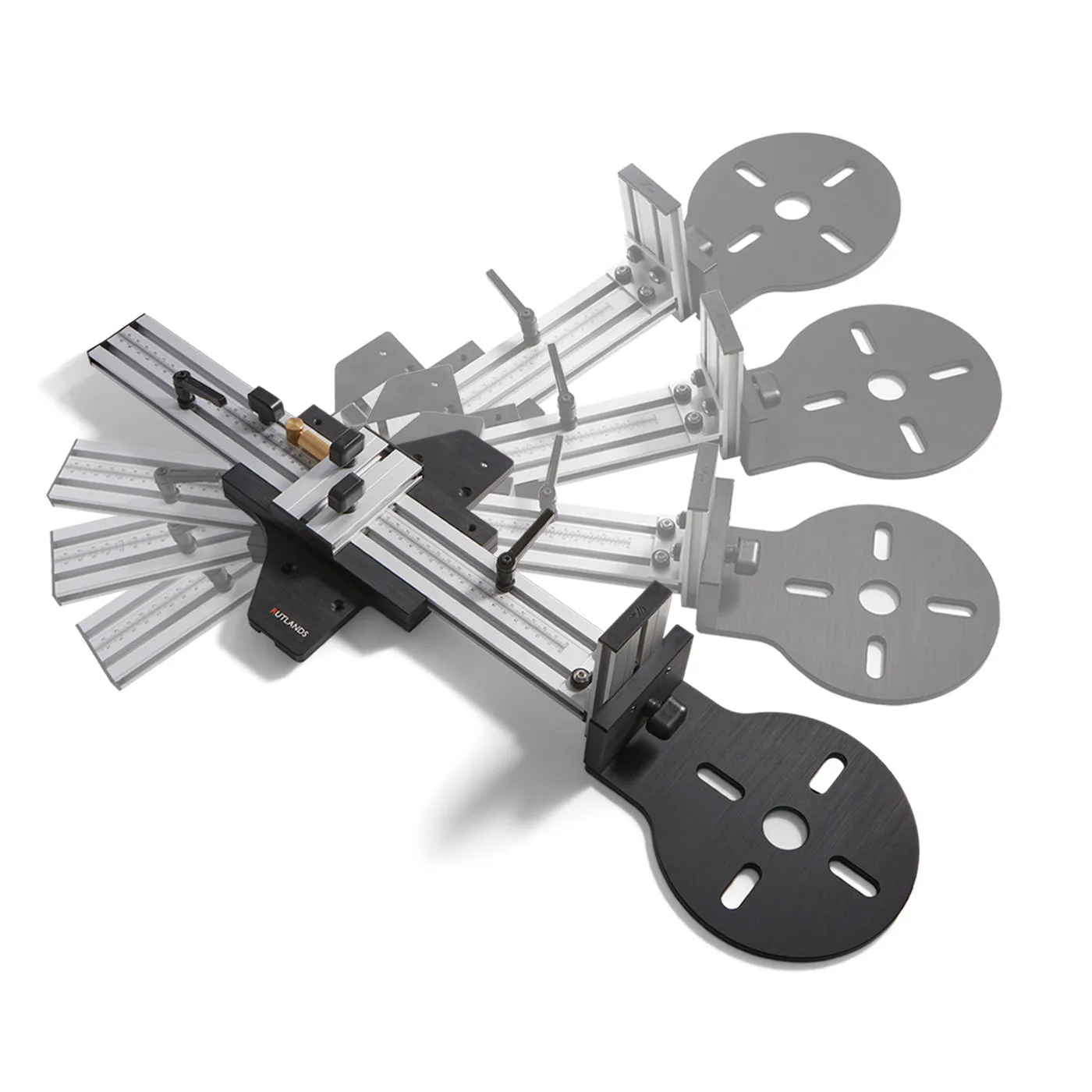 Guide Rail Router Base