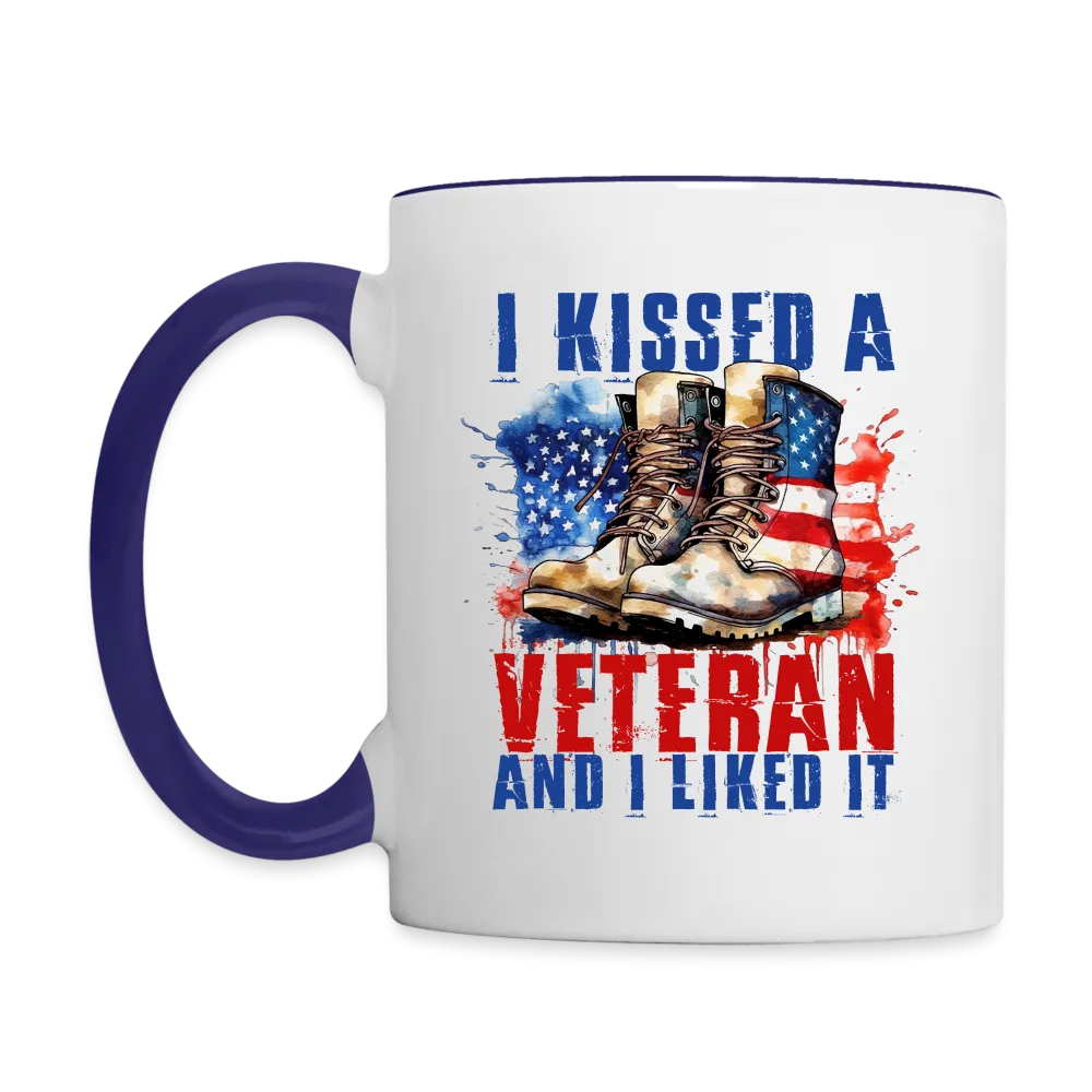 I Kissed A Veteran And I Liked It Coffee Mug