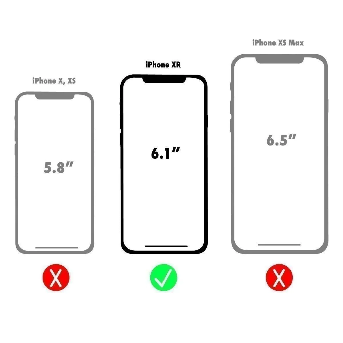 Incipio Aerolite Series Case for Apple iPhone XR - Black/Clear